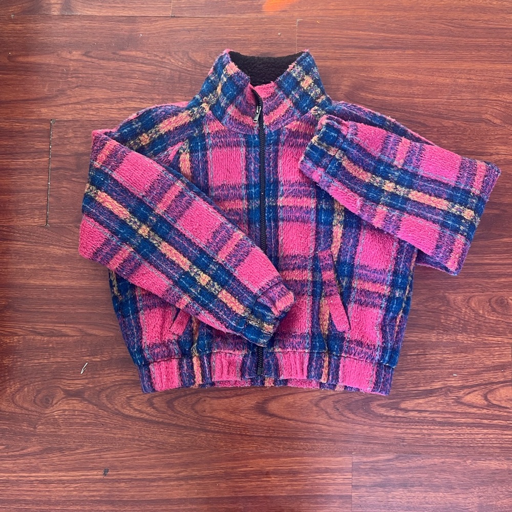 American Eagle Outfitters Pink and Blue Knit Fabric